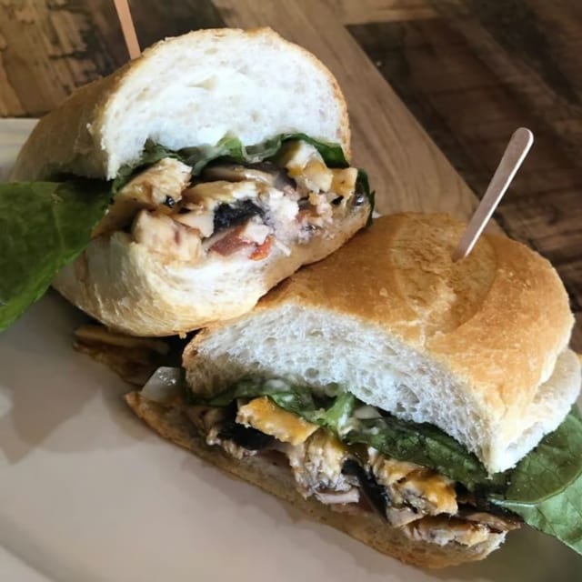 Alpine Chicken Sandwich.