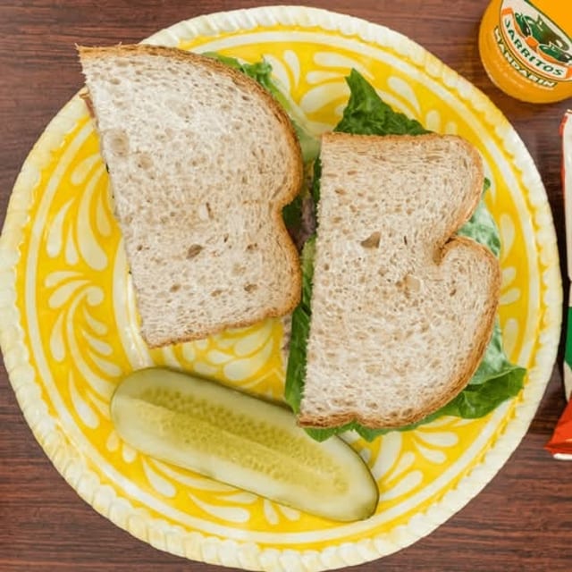 Tuna Melt Sandwich.